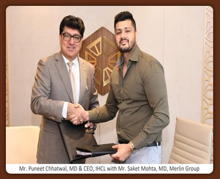 IHCL MoU With Merlin Group For Resort IBIZA In Kolkata