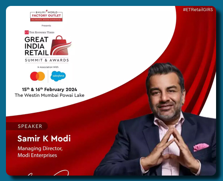 ETRetail GIRS'24: Samir K Modi shares insights on empowering Bharat through omnichannel commerce - ET Retail