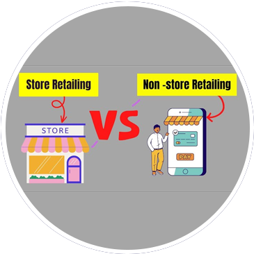 Differences Between Store and Non-Store Retailing