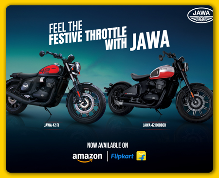 Jawa Yezdi Motorcycles goes live on Amazon, expands premium classic Bike access to 40+ cities